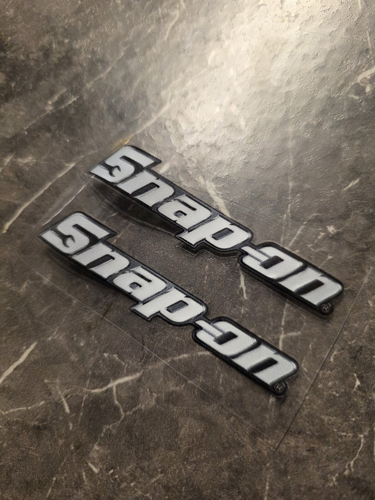 2pc Snapon Replacement UVDTF Decal Sticker Full Color Waterproof Raised