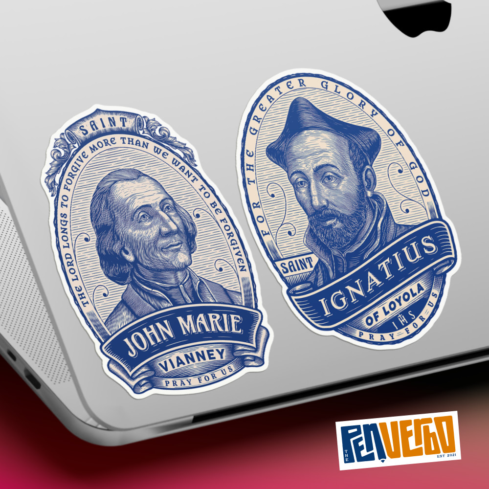 Saint John Marie Vianney Quote Sticker | Saint Quote | Religious Stick | SQ449