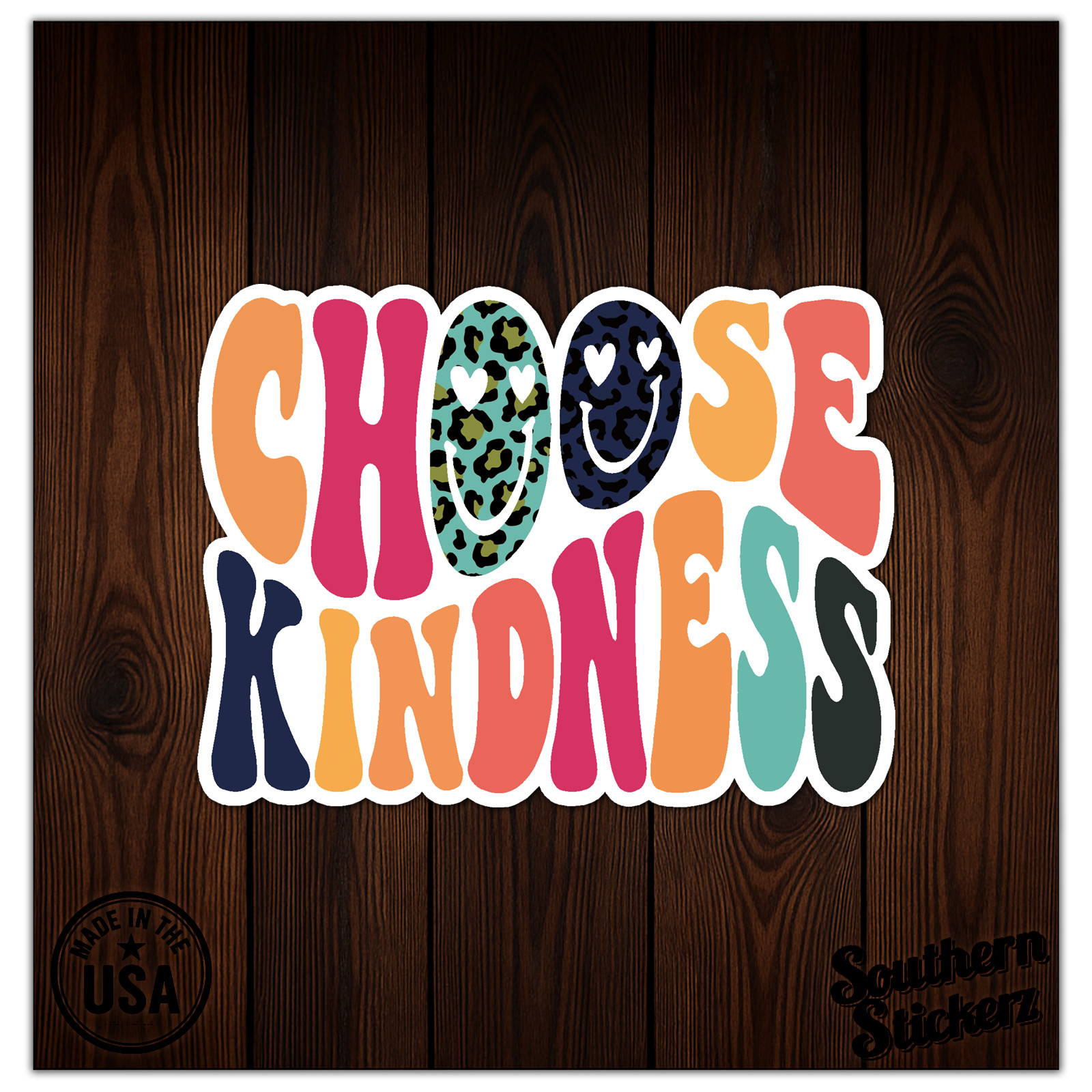 Choose Kindness – Vinyl Decal Sticker – Car Window Laptop – ebn8777