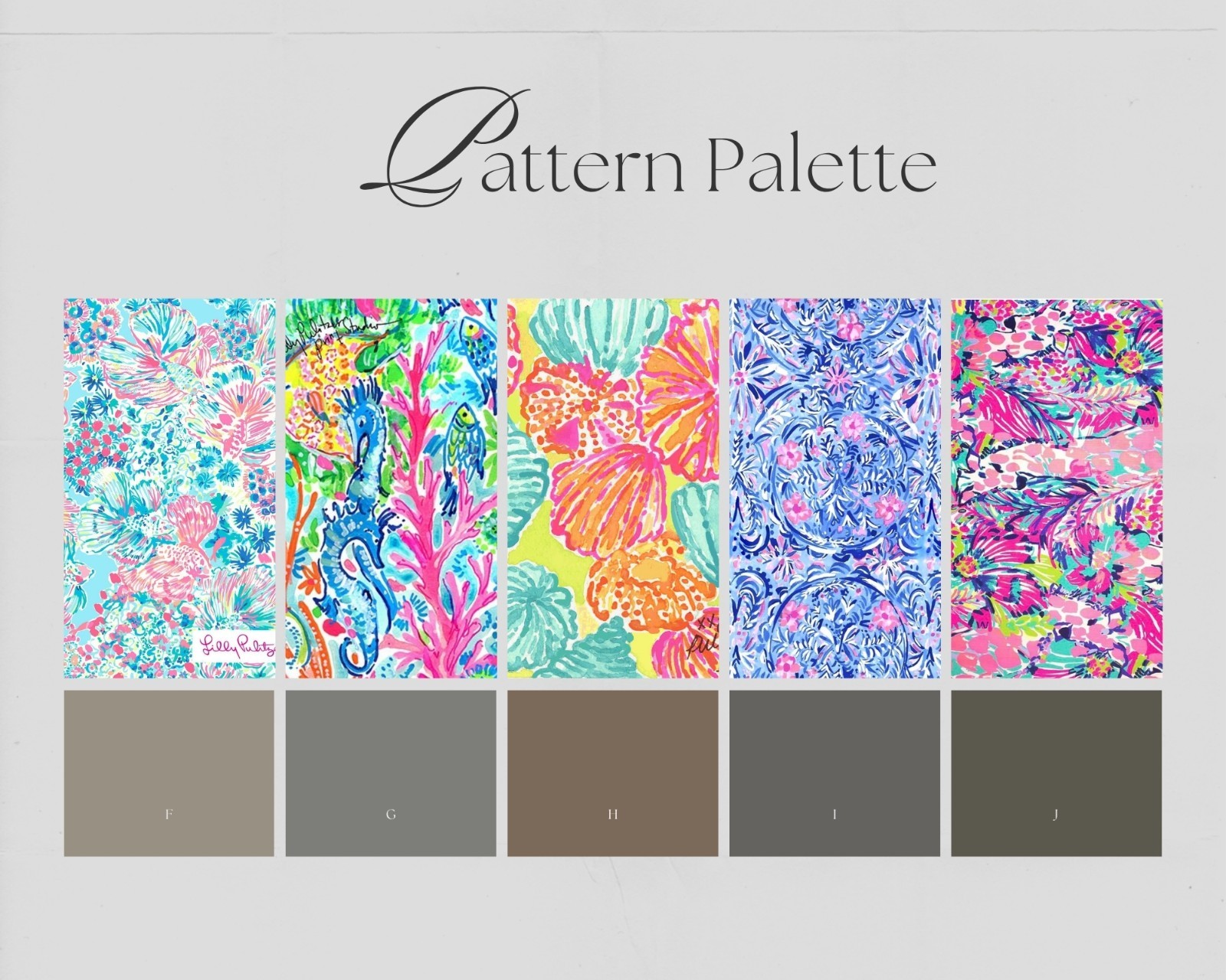 Pattern Vinyl HTV, Lilly P Floral Vinyl, Iron on Vinyl HTV for Cricut Machine