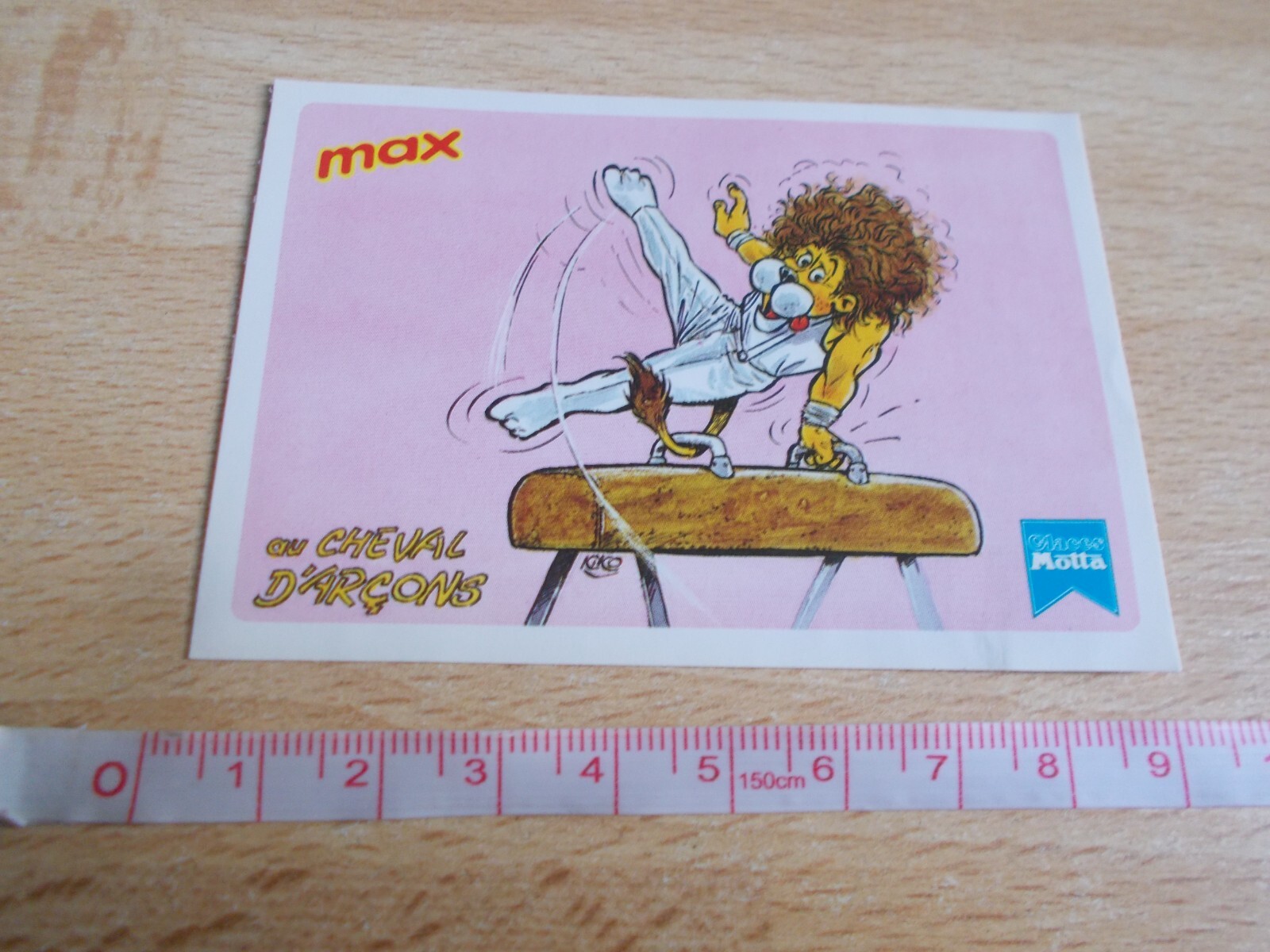 Sticker Glaces Motta – Max Aux Games Olympics – Horse D'Pommel
