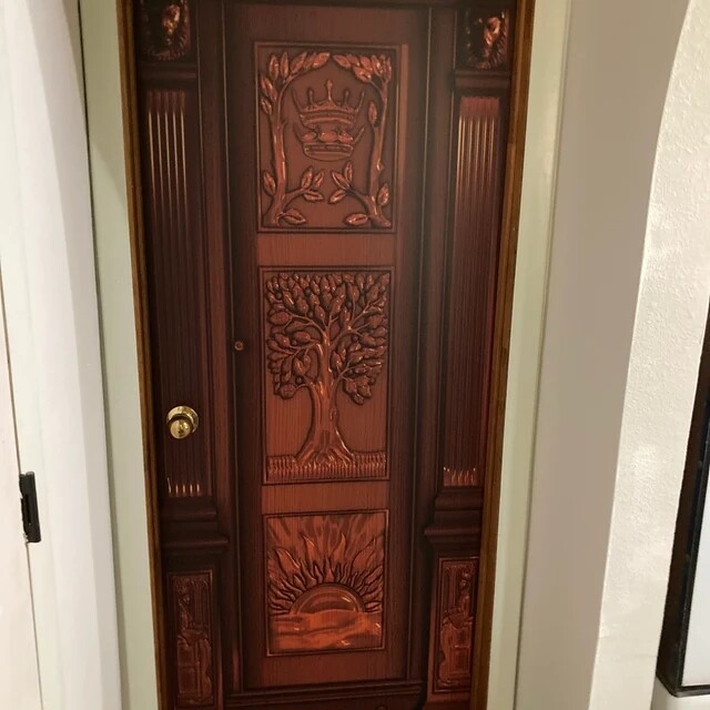 Narnia Mural, Magic Wardrobe Door Wrap, Fantasy Cover, 1-piece Laminated Sticker