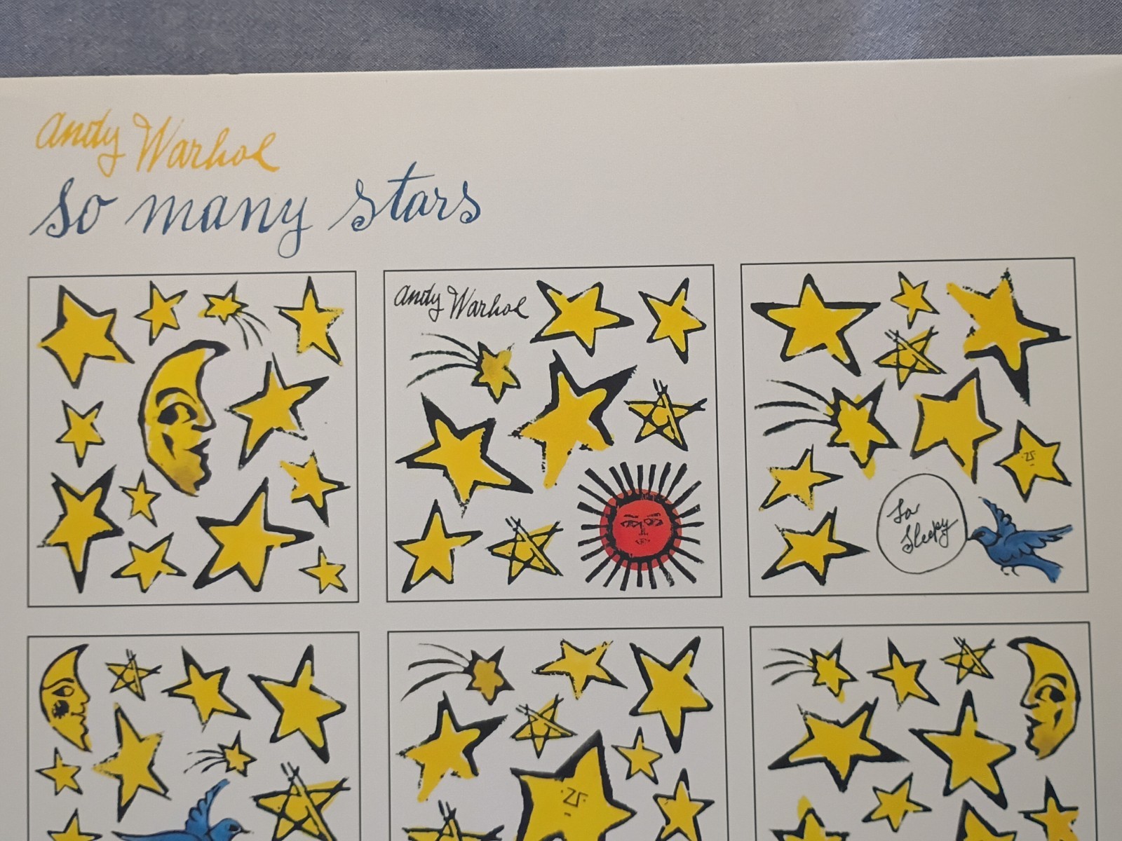 MUDPUPPY & Andy Warhol "So Many Stars" Wall Decals, Glow in The Dark,
