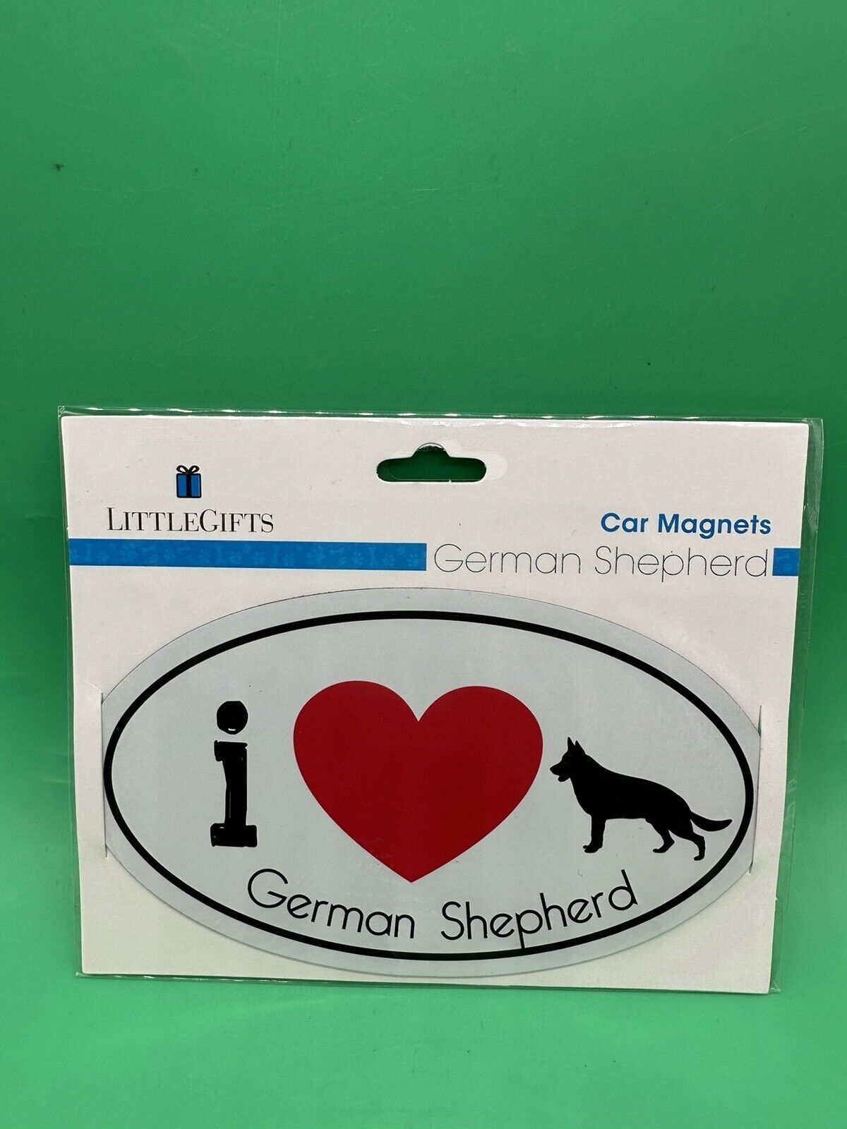 Little Gifts I ?? Love German Shepherd Car Magnet 6” X 3.5”