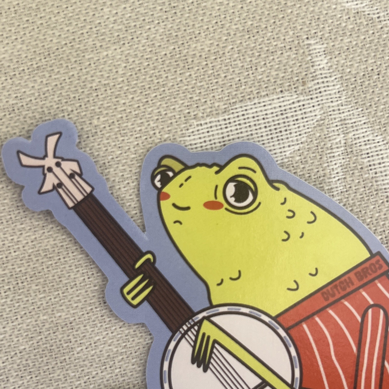 DUTCH Bros STATE Sticker JUNE 10 2026 South Carolina COFFEE Banjo Frog RARE