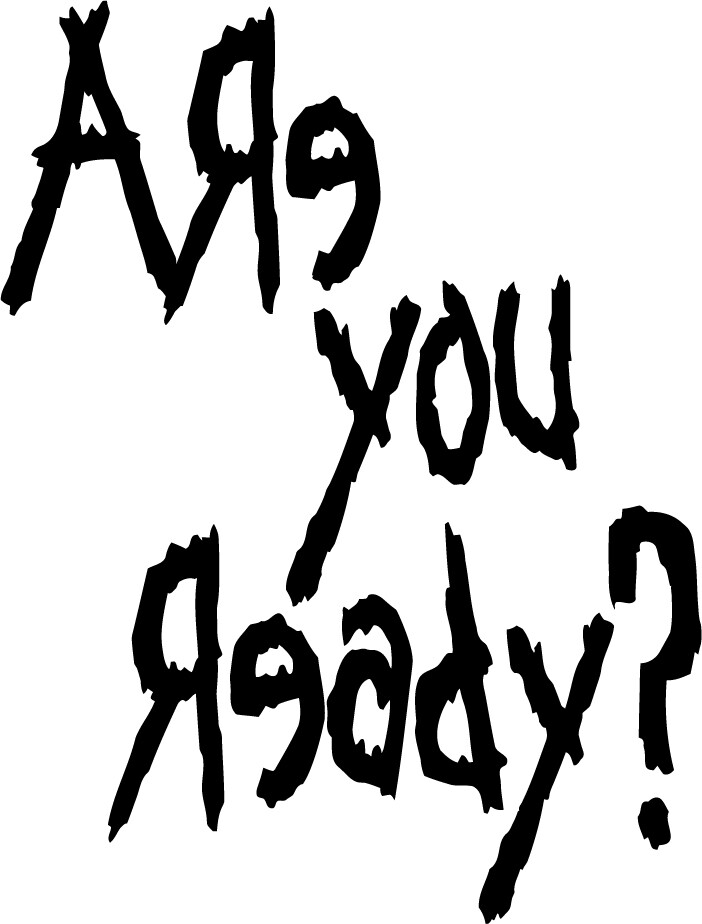 ARE YOU READY VINYL DECAL Sticker Jonathan Davis, nu metal heavy band KORN