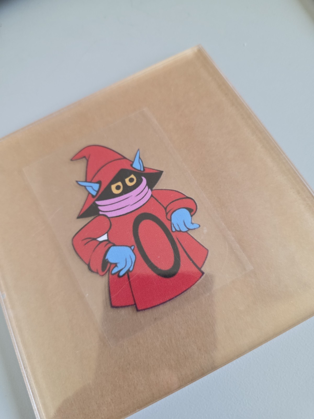 Orko Retro Cartoon Vintage UV DTF Raised Decal Sticker Waterproof 2inx 3in