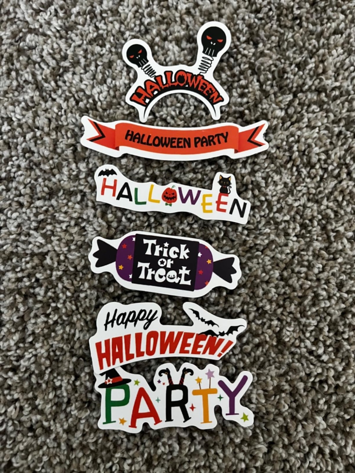 Halloween Mix Sticker Lot 100 Stickers Horror Kids To Adults Something For All!