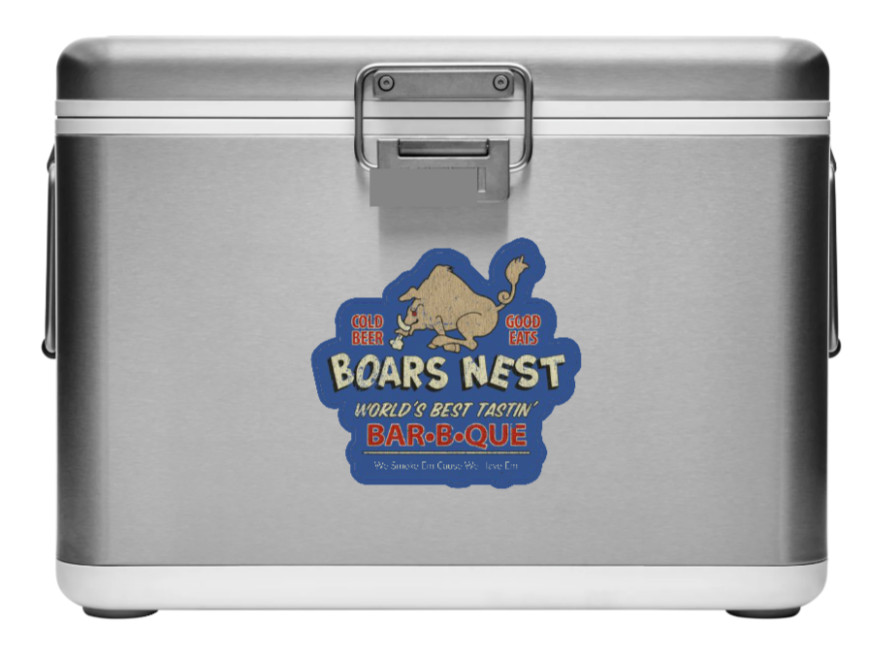BBQ – Boar's Nest – Vinyl Decal/Sticker Car Yeti Cup Window Cooler Bar Bottle
