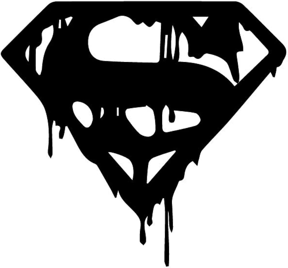 Vinyl Decal Car Truck Sticker Wall DC Justice League – Superman Bleeding Symbol