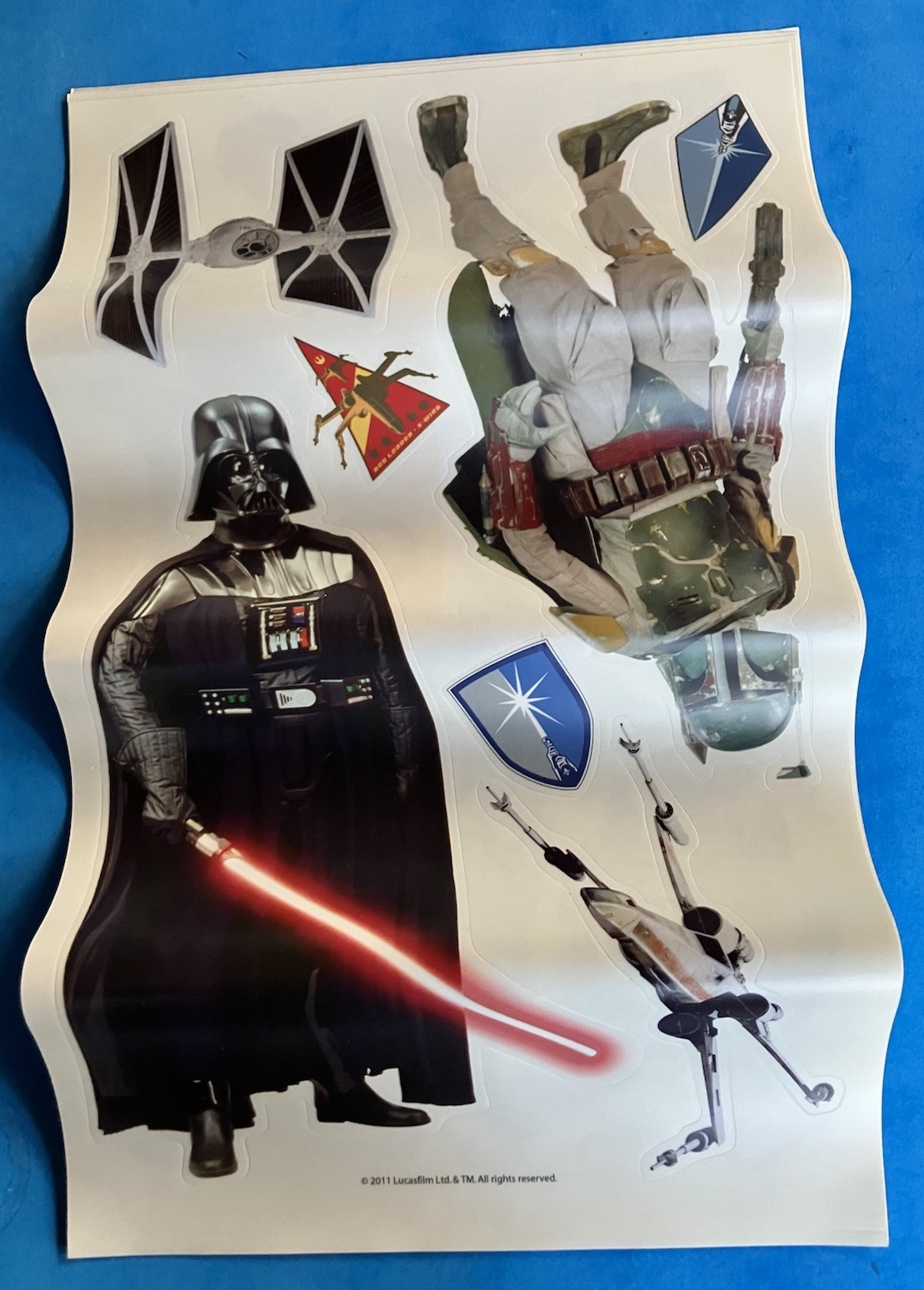 Star Wars Classic Peel and Stick Wall Decals – Removable Stickers – 31 Total NEW