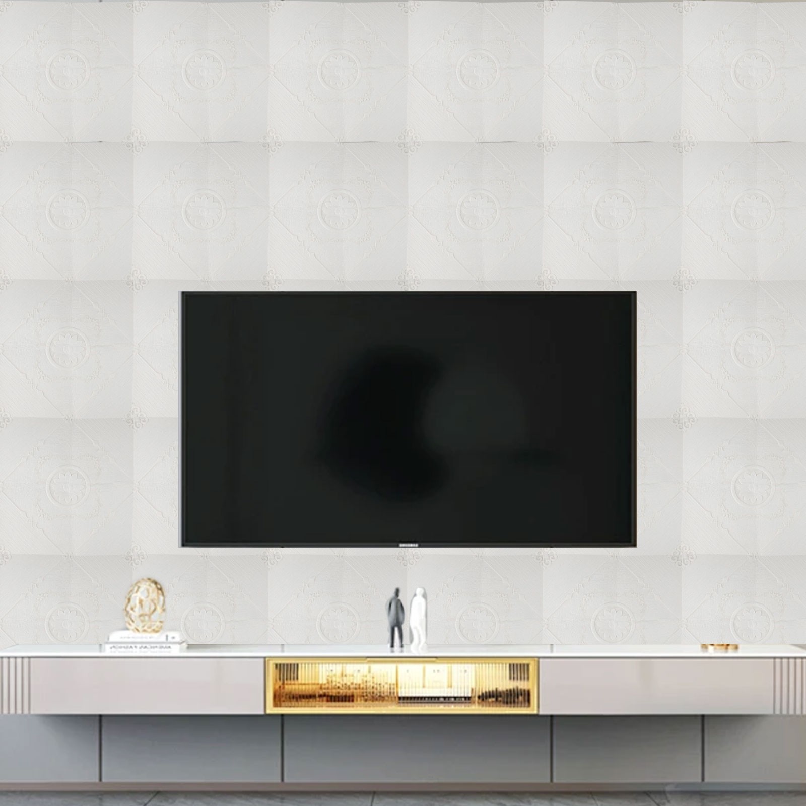 Wall Sticker Impace Resistant Easy Care Sofa Background Soft Foam Panels