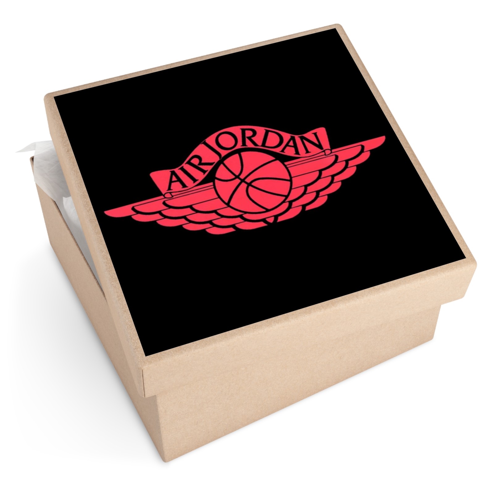 Air Jordan Wings Logo Square Vinyl Stickers