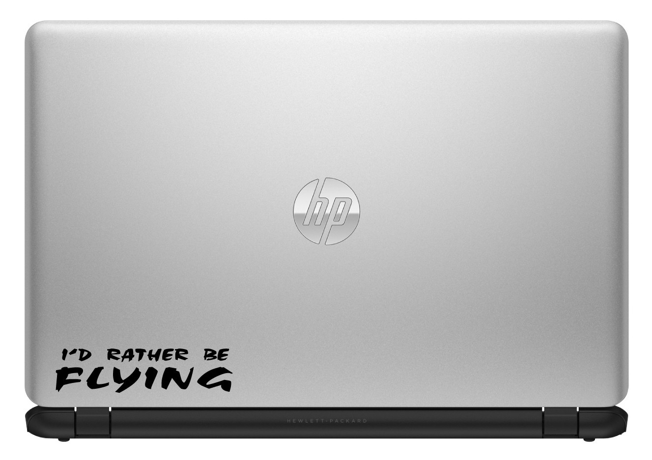 I'd Rather Be Flying Vinyl Decal Sticker for Car Window Laptop & More