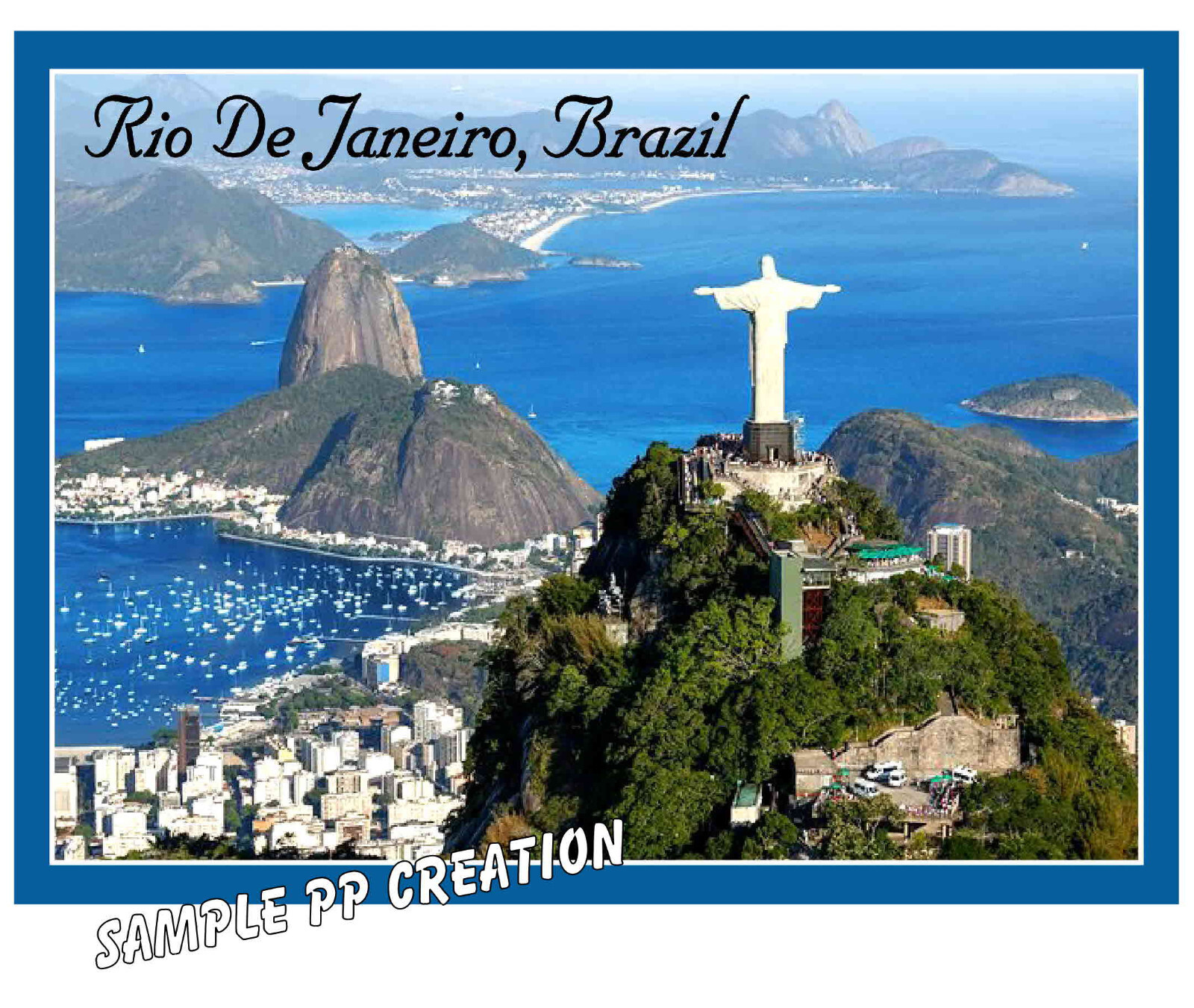 RIO DE JANEIRO, BRAZIL PHOTO FRIDGE MAGNET 4 X 3 inches TRAVEL
