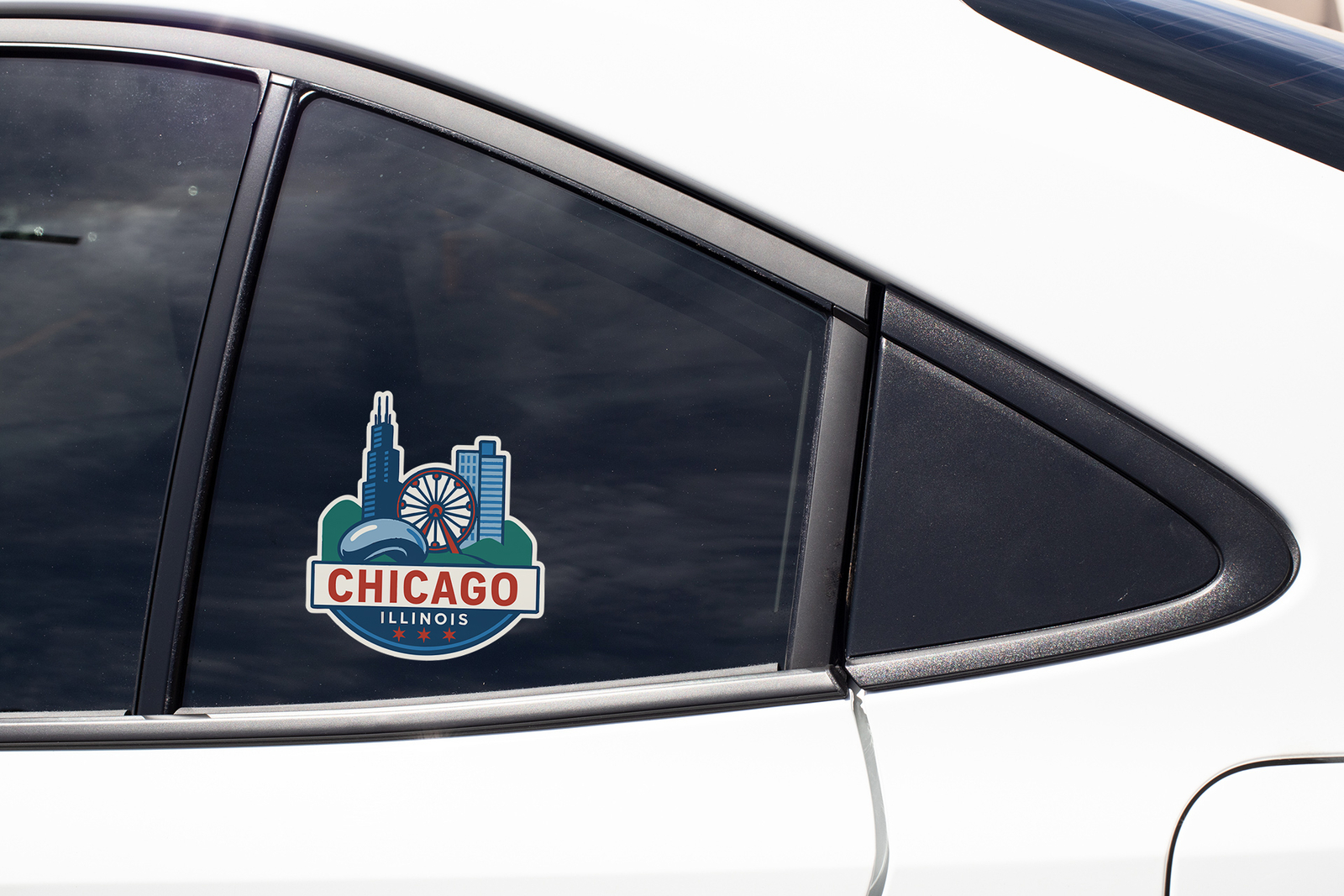 Chicago Sticker Decal Vinyl Die-Cut City Skyline Landmark Design