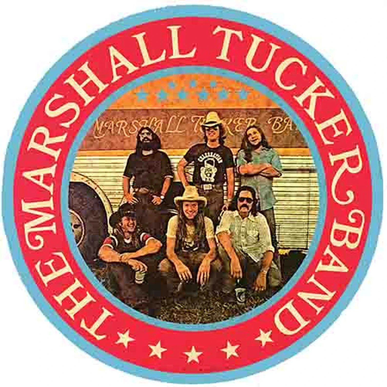MARSHALL TUCKER BAND Sticker *NEW* 4" Round