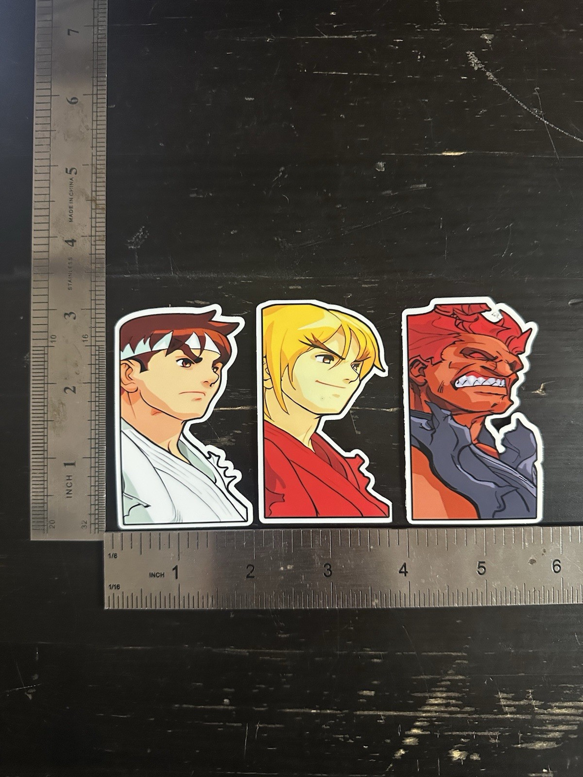 Street Fighter Alpha Full Roster Vinyl stickers Waterproof Weather Resistant