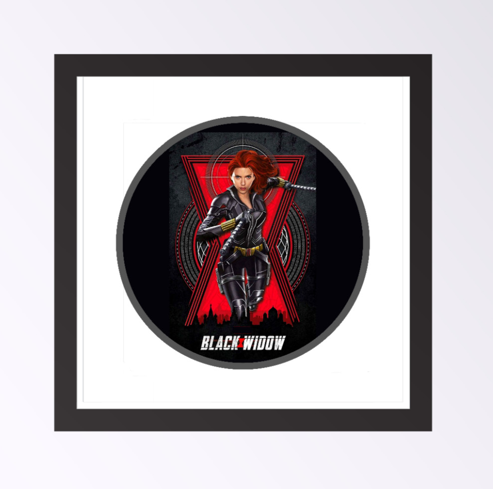 Avengers (Black Widow) – 4" Handmade Vinyl Decal Vehicle Cooler Laptop Decor 262