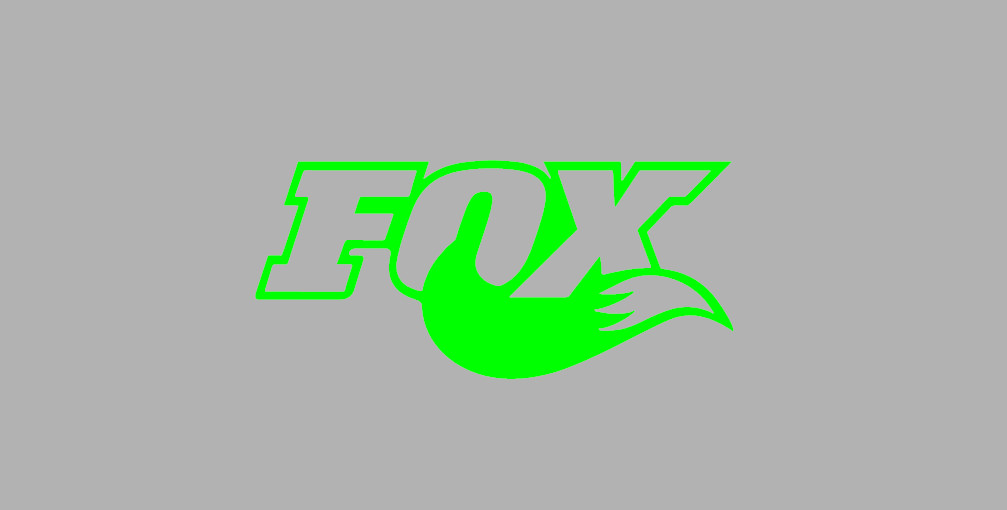 Fox Shocks Motocross MX Bike Vinyl Die Cut Car Decal Sticker –