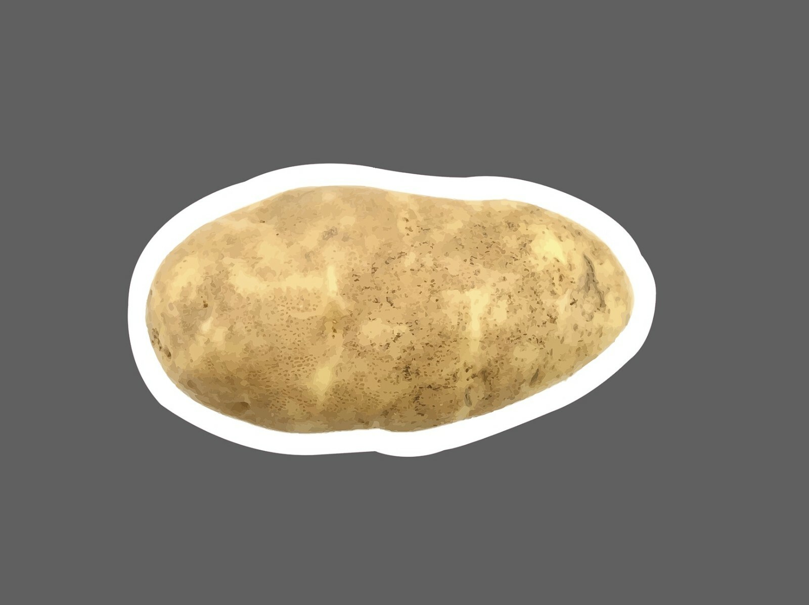 Potato Sticker Realistic Starch Waterproof – Buy Any 4 For $1.75 Each Storewide!