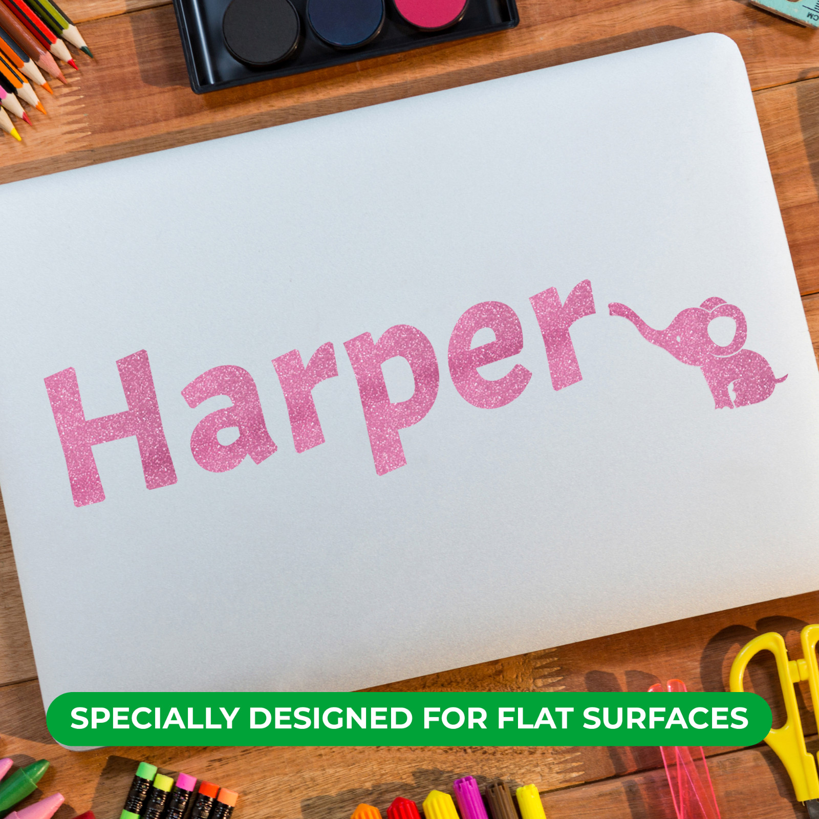 Custom Your Name | Mural Wall Decal Sticker for Home or Room Decoration.