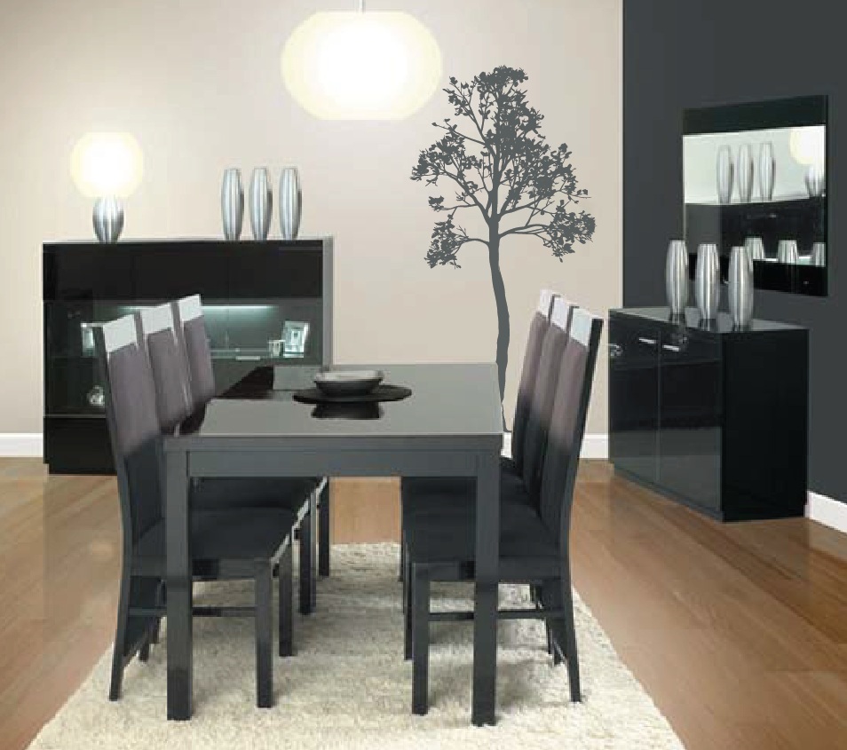Simple Tree Large Wall Decal Forest Vinyl Sticker Nursery Art Detailed Bathroom