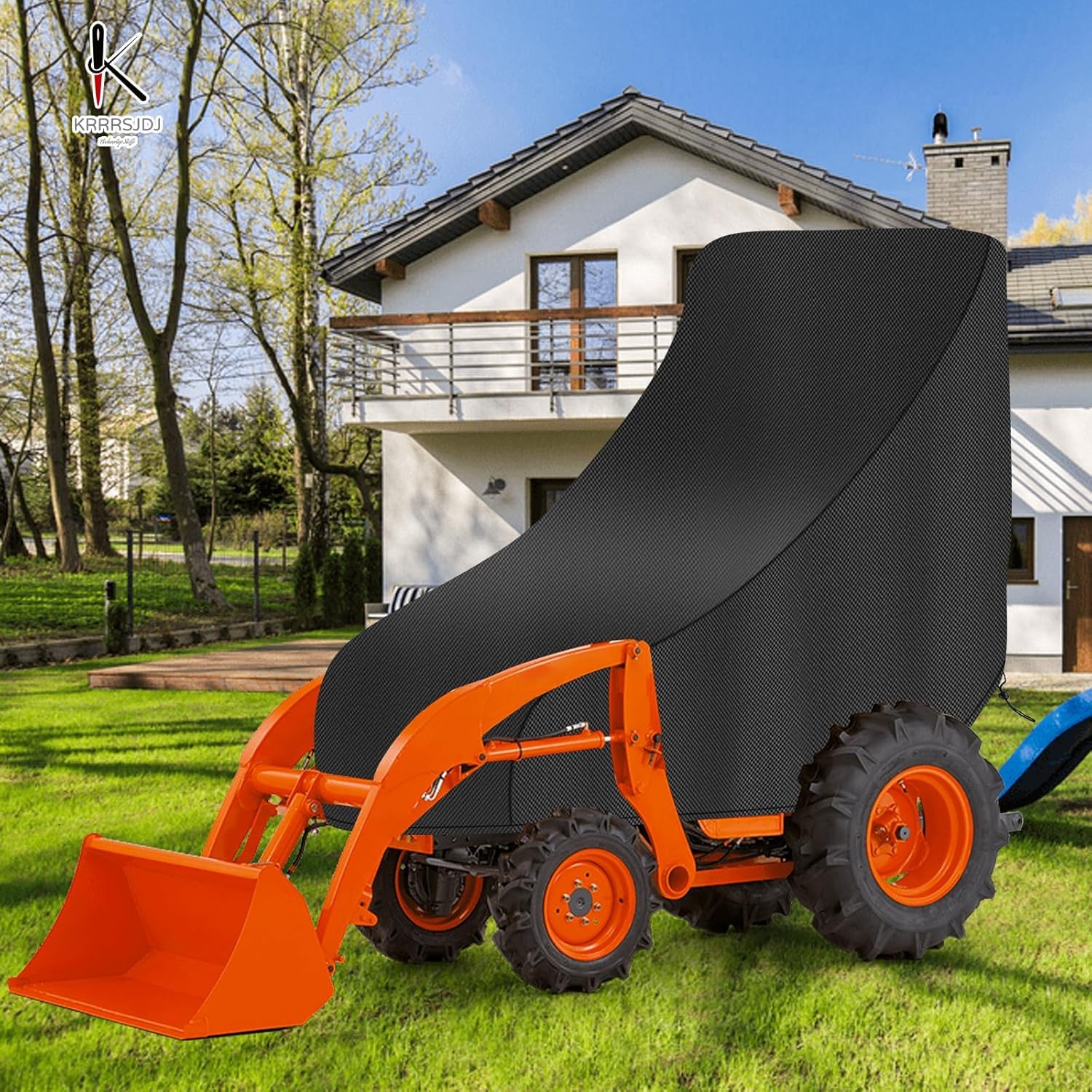 Waterproof Compact Kubota Tractor Cover – Windproof Utility Cover With Drawstrin