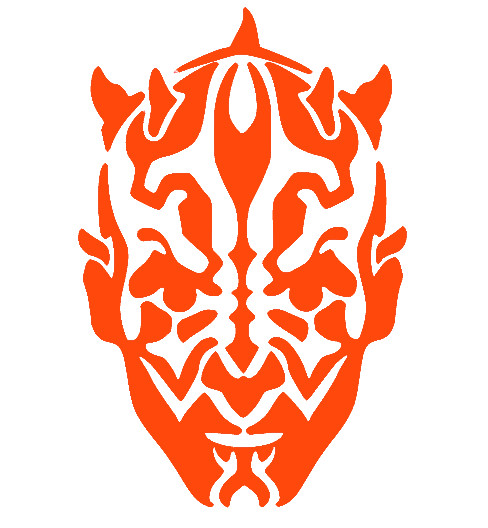 DARTH MAUL, MAUL, SITH, STAR WARS Decal Stickers for Cars, Windows, Laptop