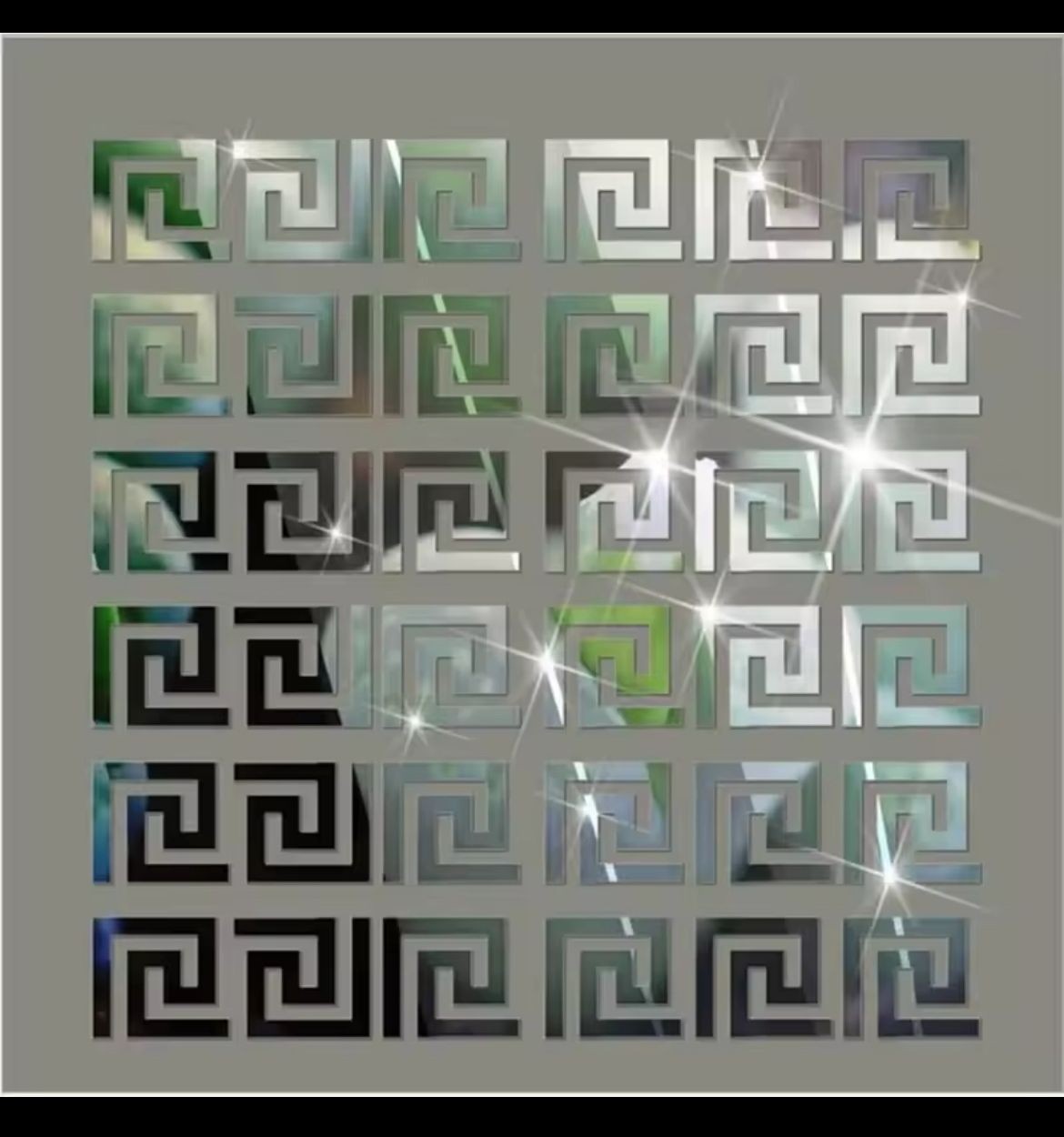 3D 5/10Cm SELF ADHESIVE Acrylic Wall Mirror Sticker for Living/BED Room/CELING D