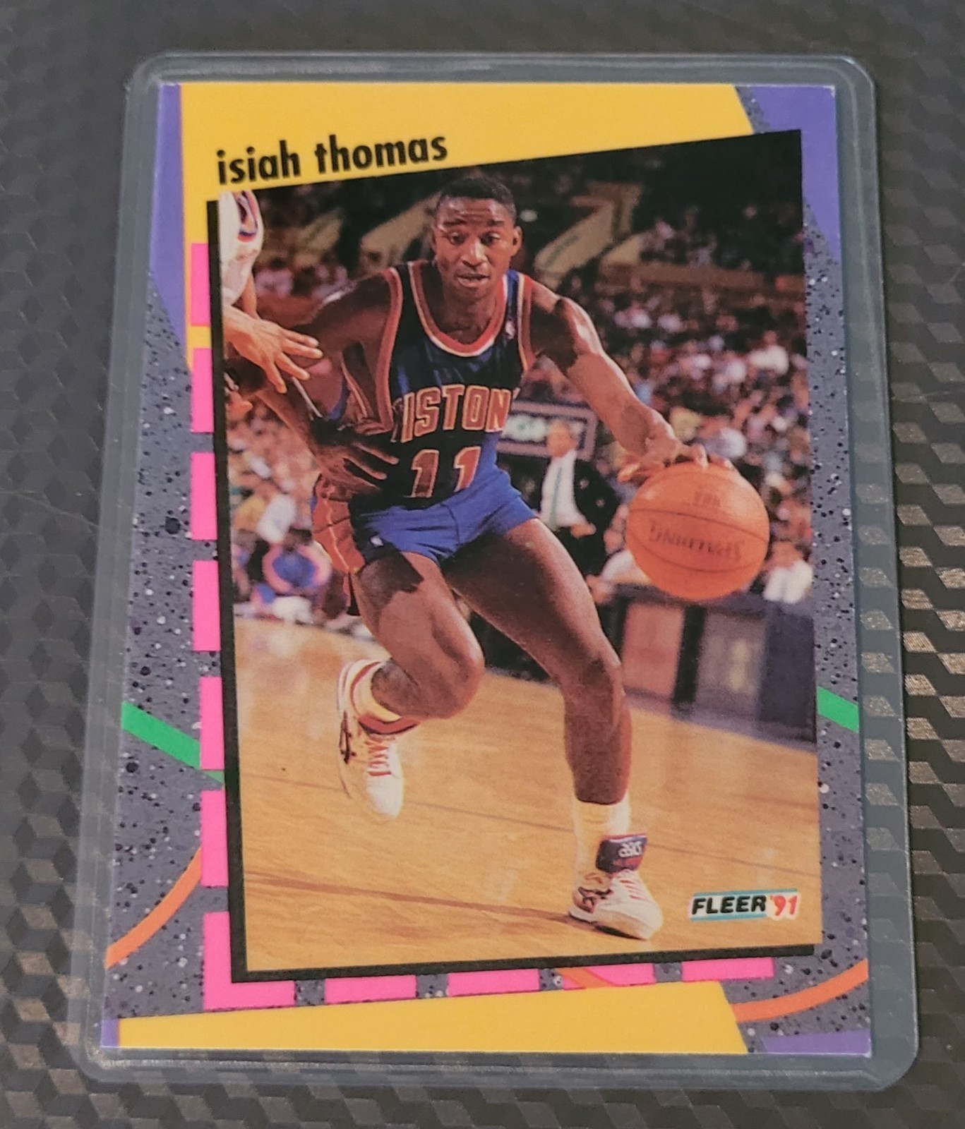 Isiah Thomas Basketball Card HOF Fridge/Locker/Cabinet Laminated Magnet