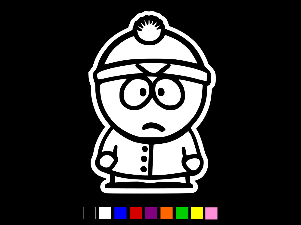 SOUTH PARK STAN MARSH Vinyl Decal Car Wall Window Sticker CHOOSE SIZE COLOR