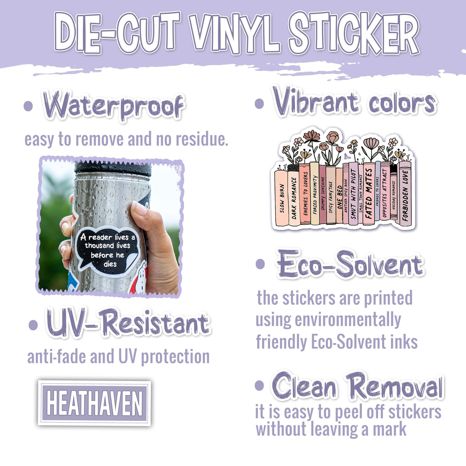 HEATHAVEN 3pcs Meme Raccoon Possum Trash Stickers Vinyl As Pictured