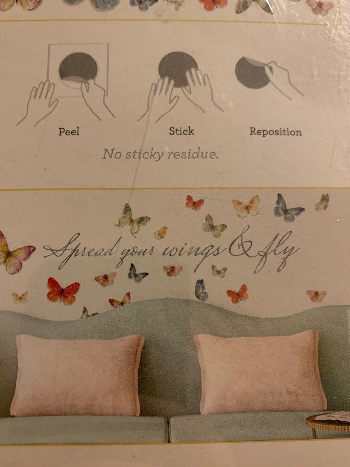 Peel & Stick Wall Decals: 28 Count (New)