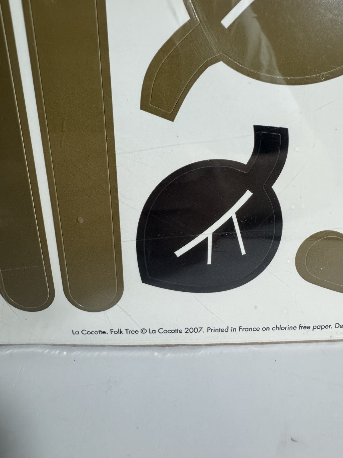 IKEA SLATTHULT LA COCOTTE WALL STICKERS 501.323.38 2007 NEW IN PACK! RARE!
