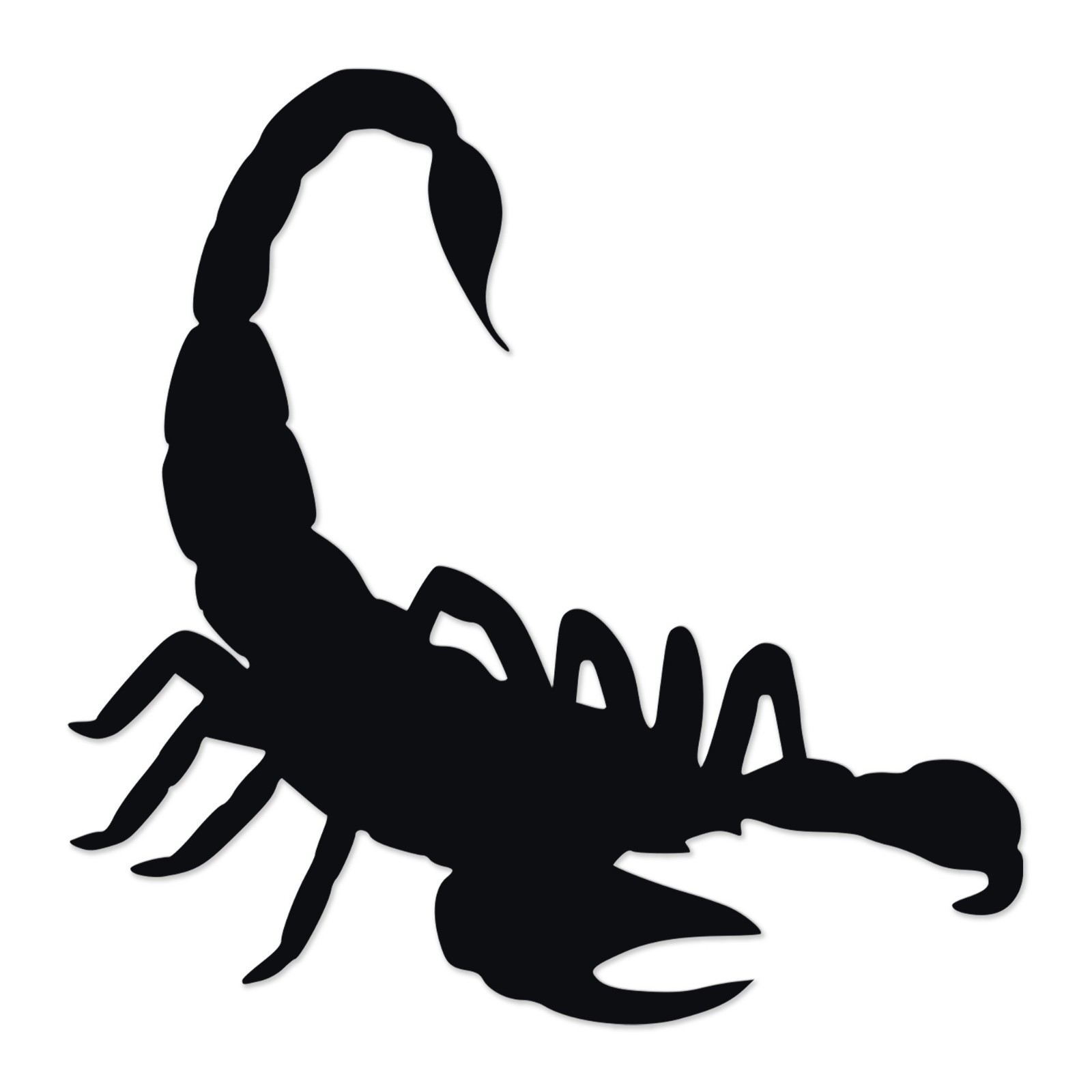 Scorpion V4 Vinyl Decal – Scorpio Zodiac Tribal Sticker for Car Truck Laptop