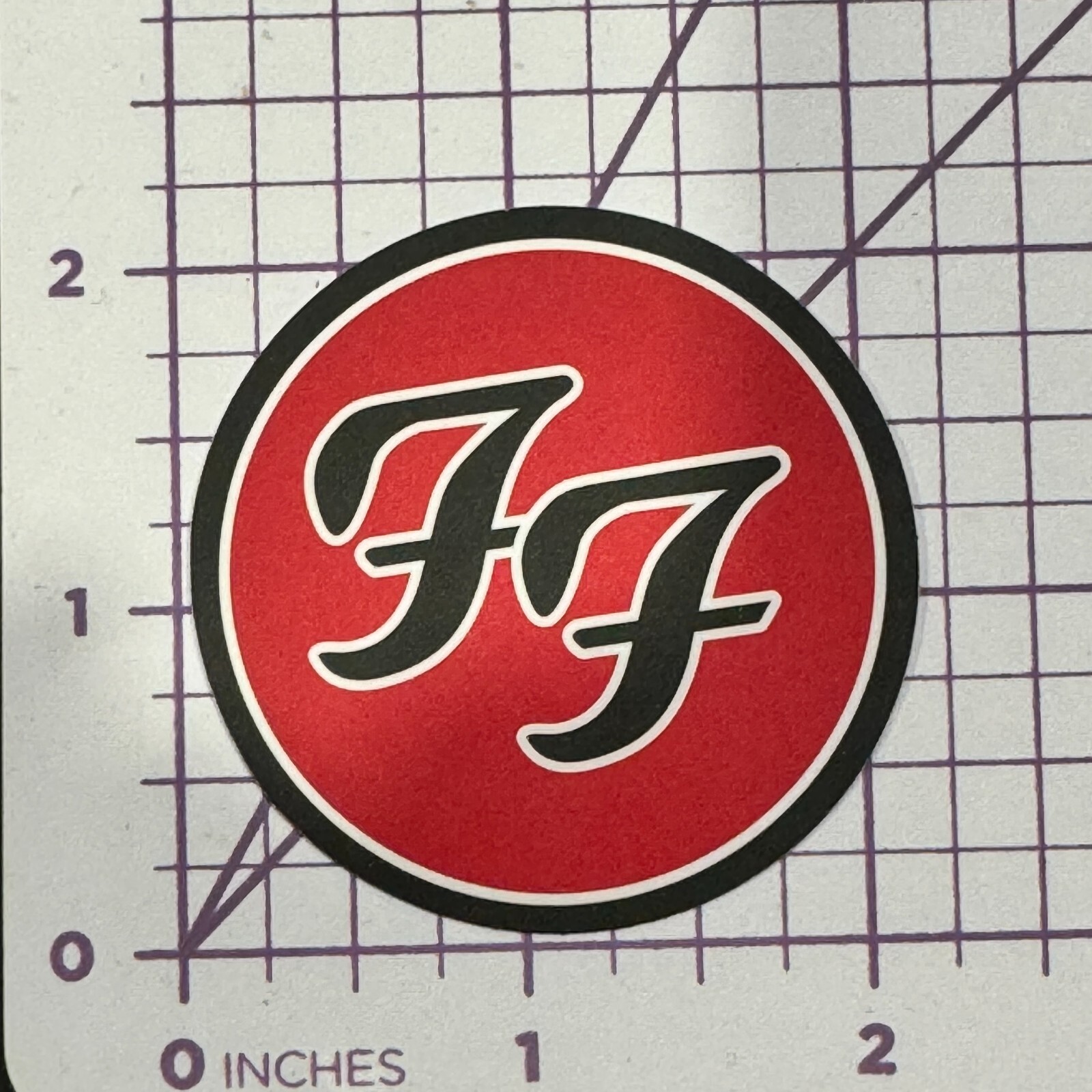 Foo Fighters F F – Logo Sticker Bomb Vinyl Decal American Rock Band Drummer