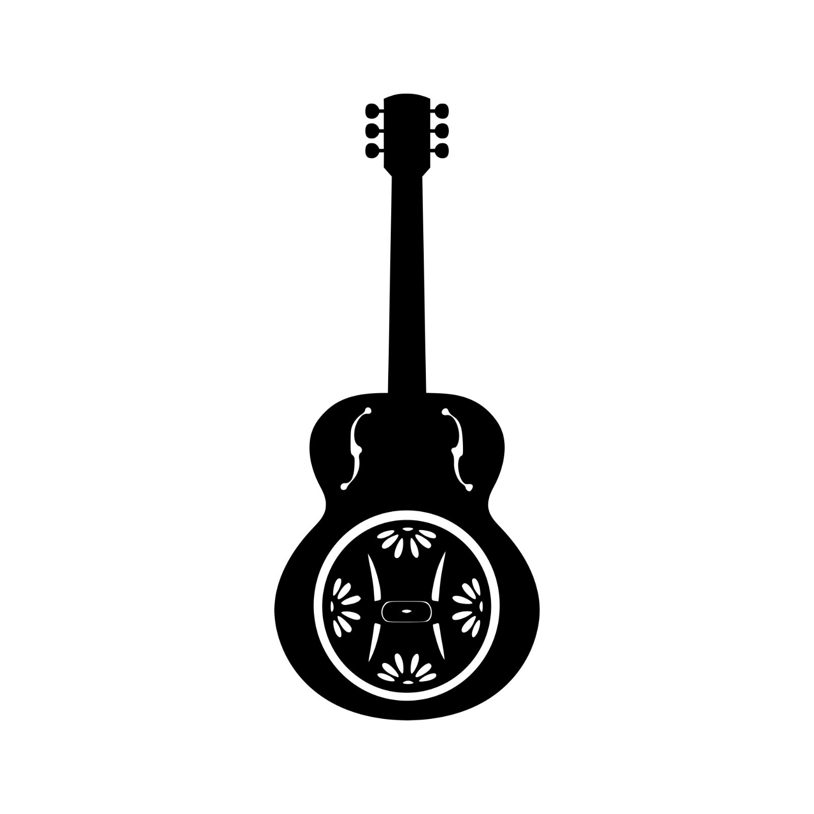 DOBRO Vinyl Sticker – Guitar – Bluegrass Country Blues Music – Die Cut Decal