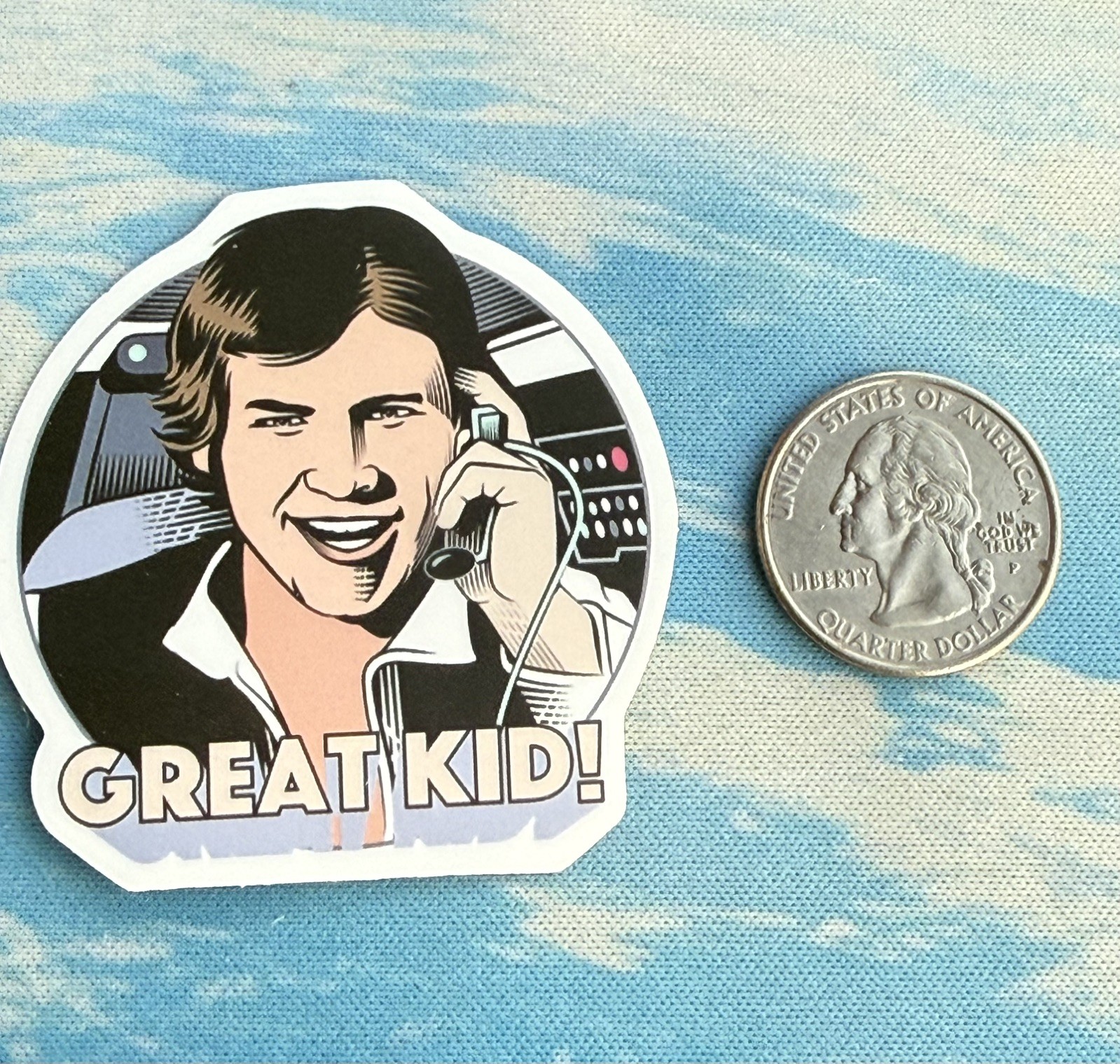 Han Solo Star Wars Die-Cut Vinyl Sticker Pop Art Decal For Laptop Car Window