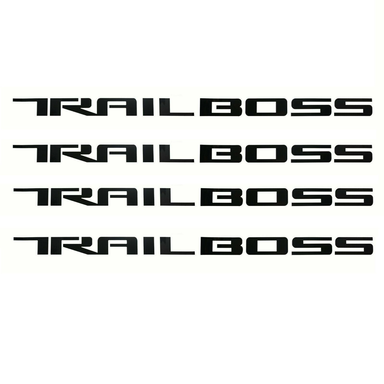 Trail Boss Decal Chevy Silverado Laptop Car Truck SUV Z71 Tailgate Sticker