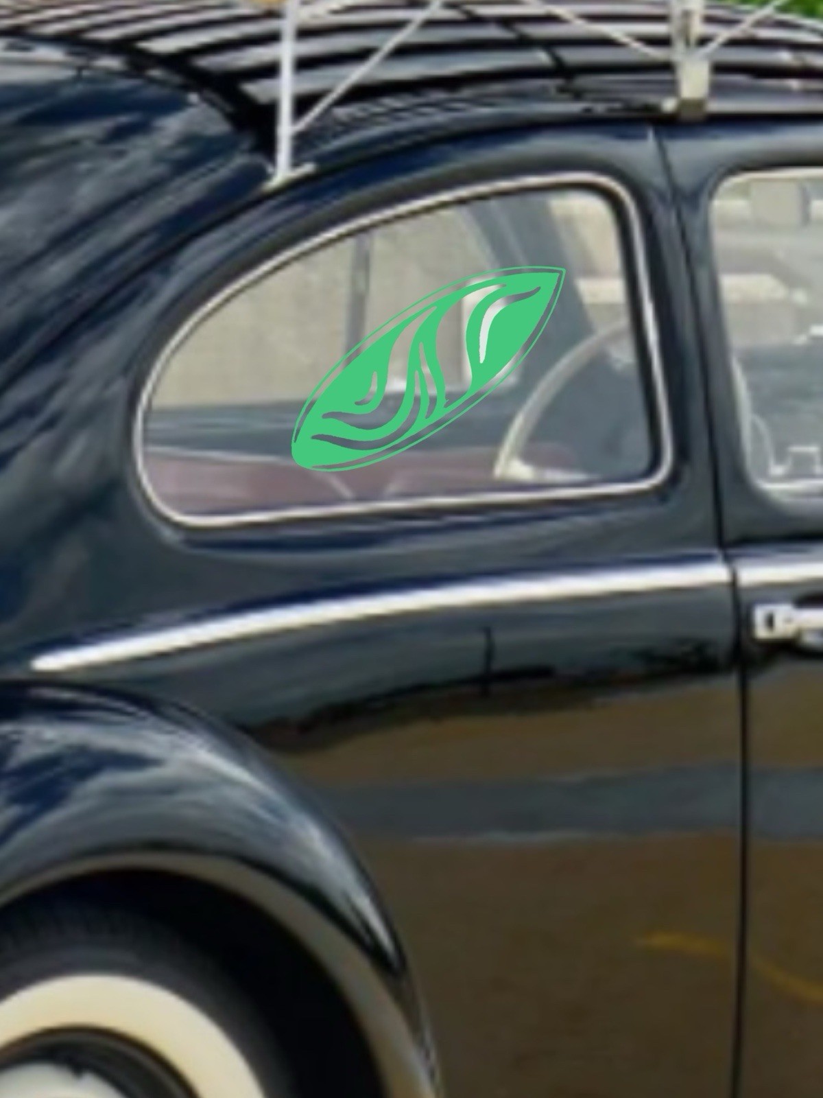 Surfboard Vinyl Decal for car Windows Laptops Decorate Any Smooth Surface 1