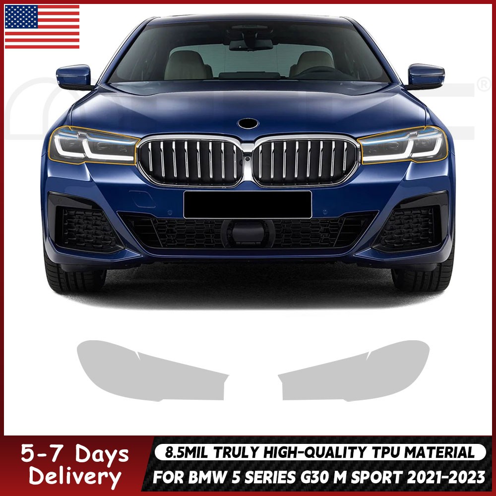 For BMW 5 Series M Sport G30 2021-2023 Paint Protection Film Precut Kit PPF TPU