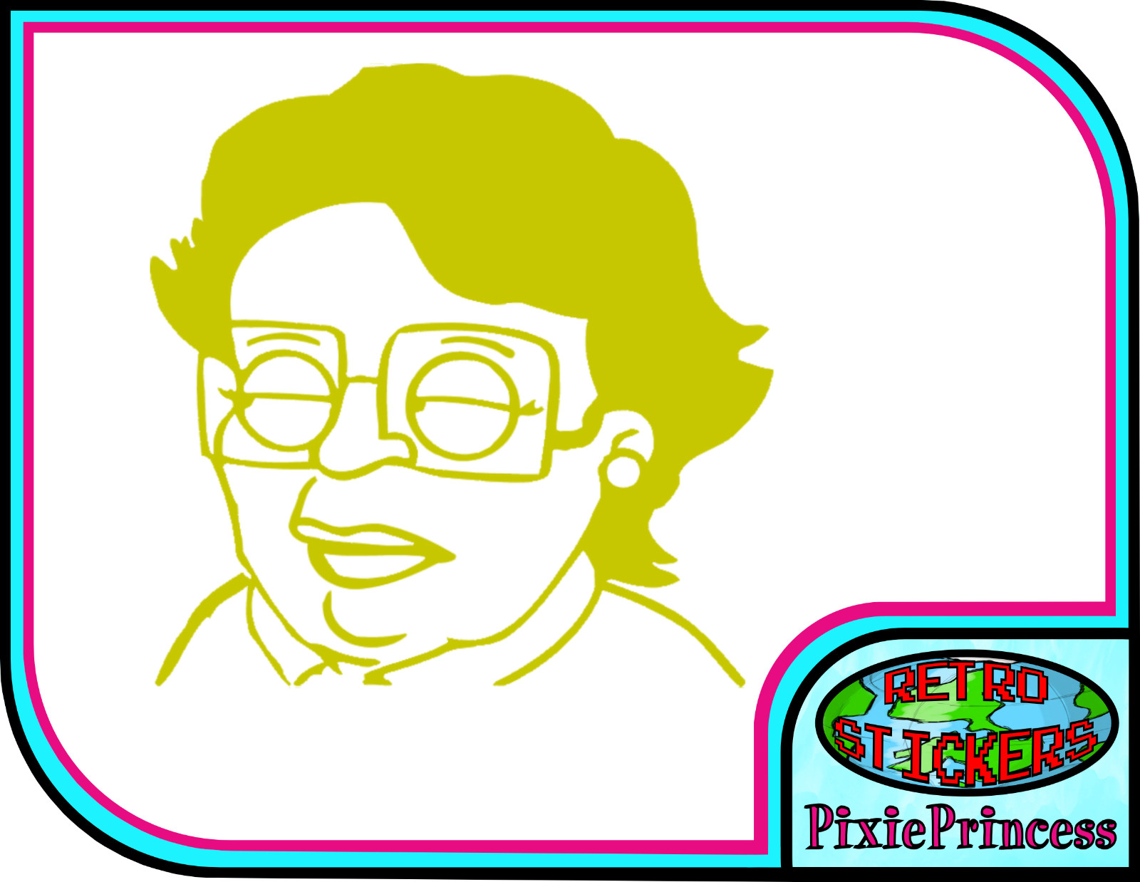 Family Guy Consuela E Vinyl Sticker Bike Car Window Wall Poster Art Cartoon