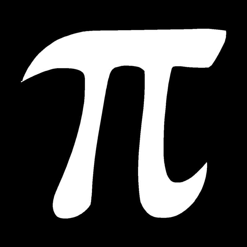 PI SYMBOL Vinyl Decal 5.5" x 5" (11 Colors)