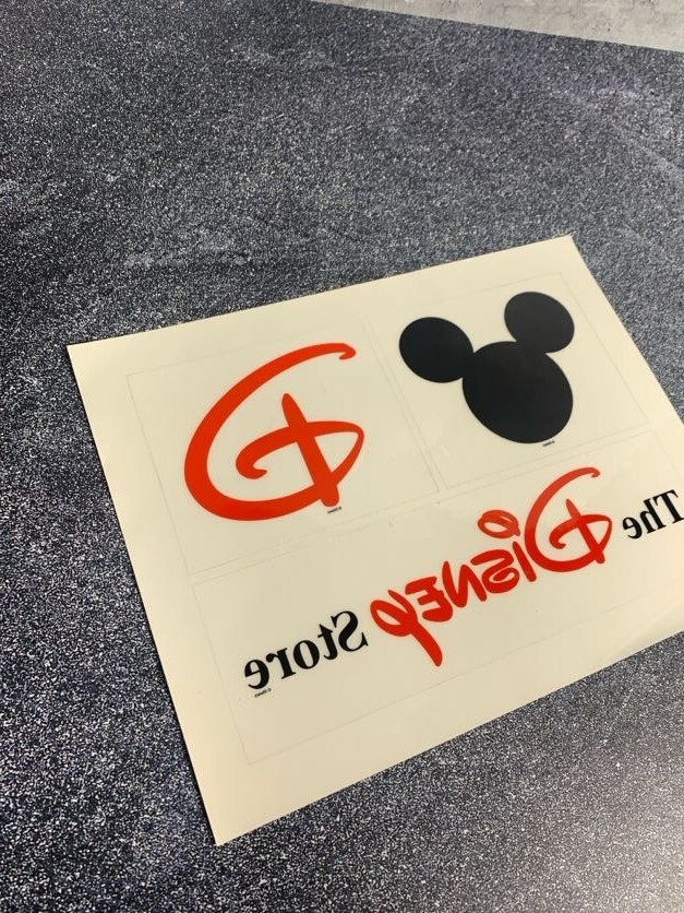 RARE – Made for Retail Stores ONLY – The Disney Store Window Decals / Stickers