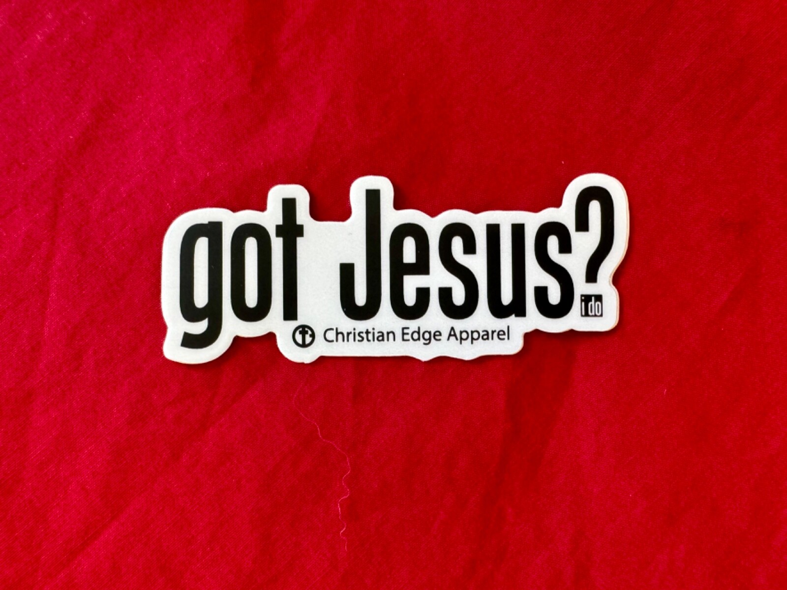 3” Got Jesus Christian Vinyl Stickers Jesus Christ Bible Bling Edge Apparel NOTW