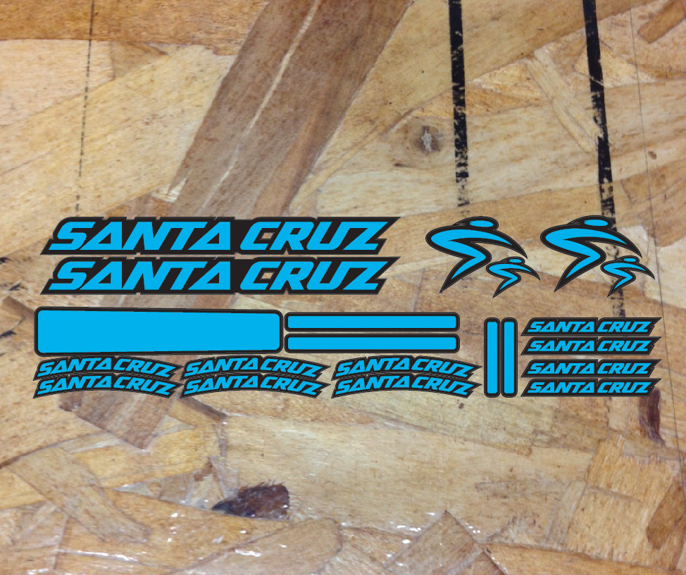 Santa Cruz Mountain Bike Replacement Decals Stickers Bike Frame Kit Cycling MTB