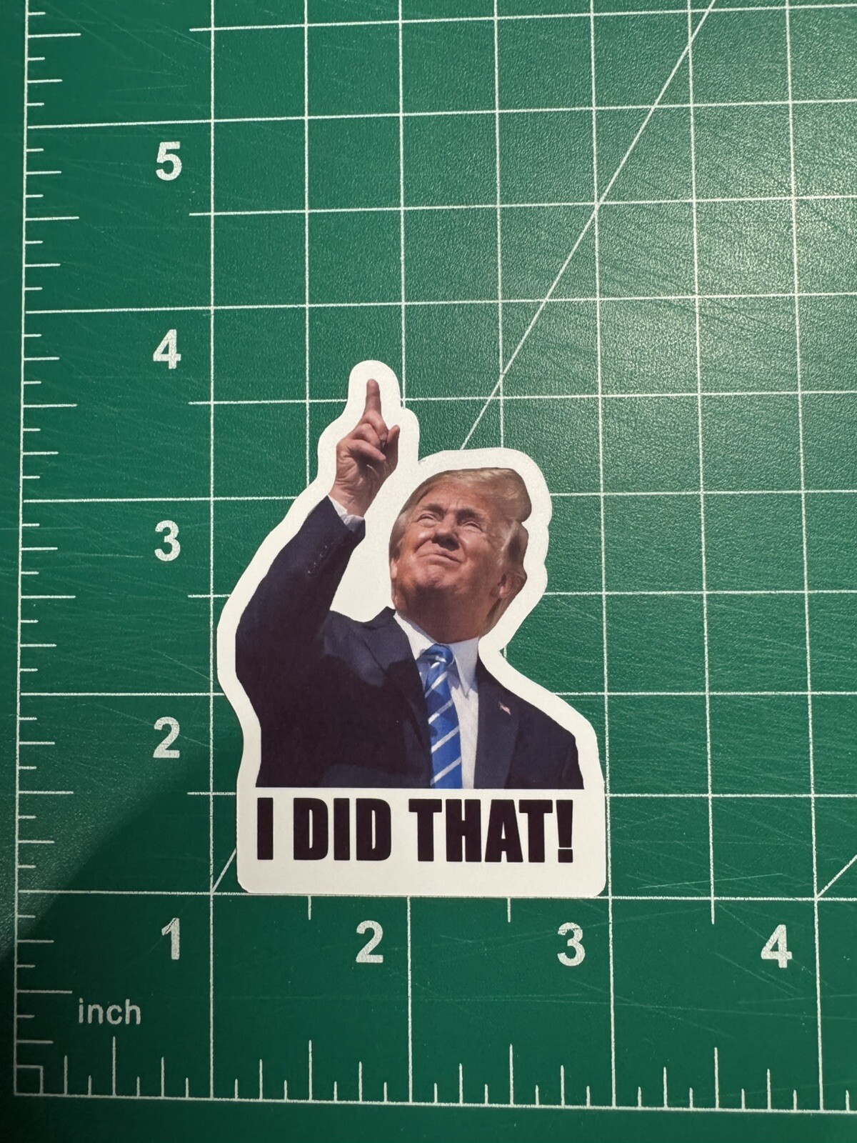 Donald Trump “I DID THAT!” Stickers – 10pc – Decals Car Gas Pump Station 2.5”x2”