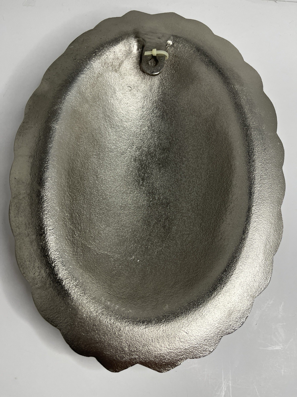 Vintage Shell Wall Decor Silver Toned Heavy Metal 15" Art Tortoise 2 Available