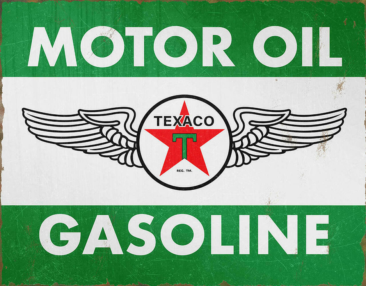 Texaco Oil and Gas Vinyl Decal Sticker Waterproof